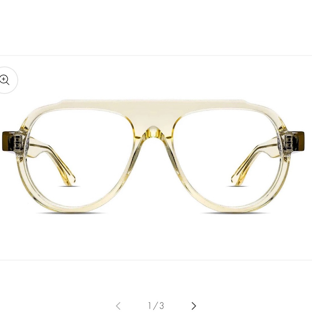 THIERRY LASRY Dynasty frames color yellow